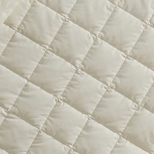Frontgate Quilted Washable Down Blanket Cambric Cotton